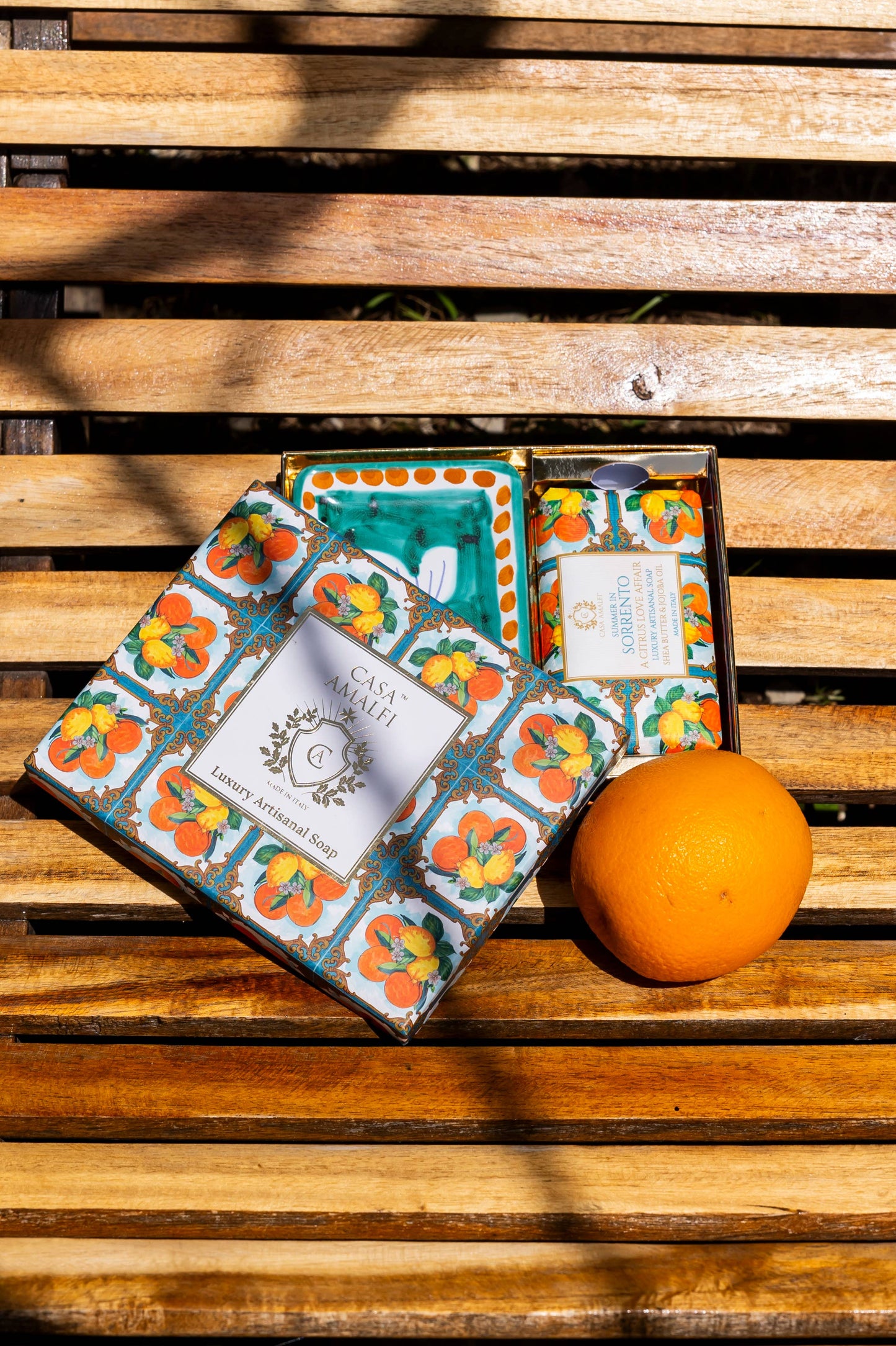 Summer in Sorrento – Luxury Soap & Ceramic Dish Gift Set