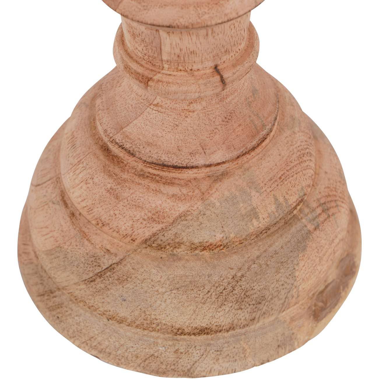 Hand-Carved Wooden Finial Sculpture – Timeless Elegance & Artistic Craftsmanship