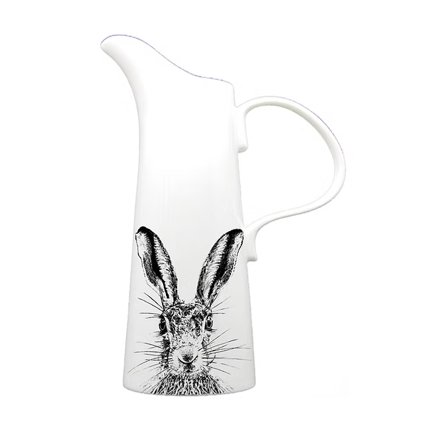 Bone China Jug with Sassy Hare Design – 4 Sizes Available