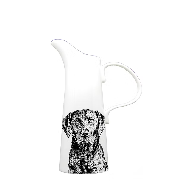 Bone China Jug with Loyal Labrador Design – 4 Sizes Available