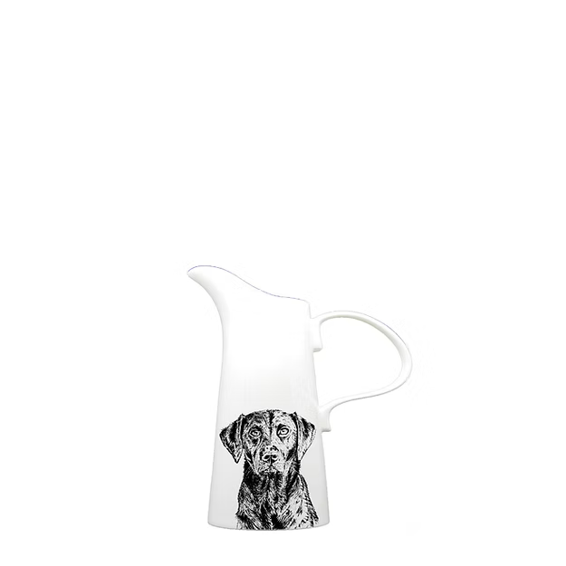 Bone China Jug with Loyal Labrador Design – 4 Sizes Available