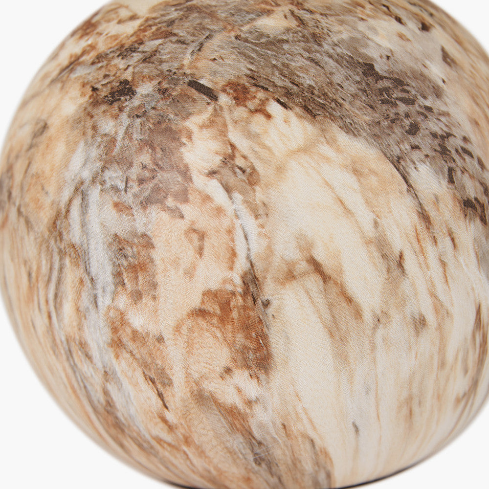 Natural Stone Effect Ceramic Table Lamp | Luxury Home Lighting