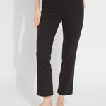 Lyssé Ankle Denim Baby Bootcut Jeans – Black