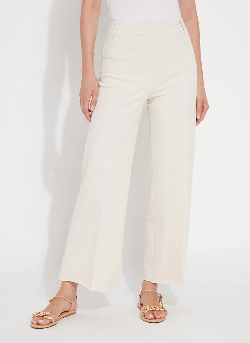 Erin Wide Leg Denim-Oat