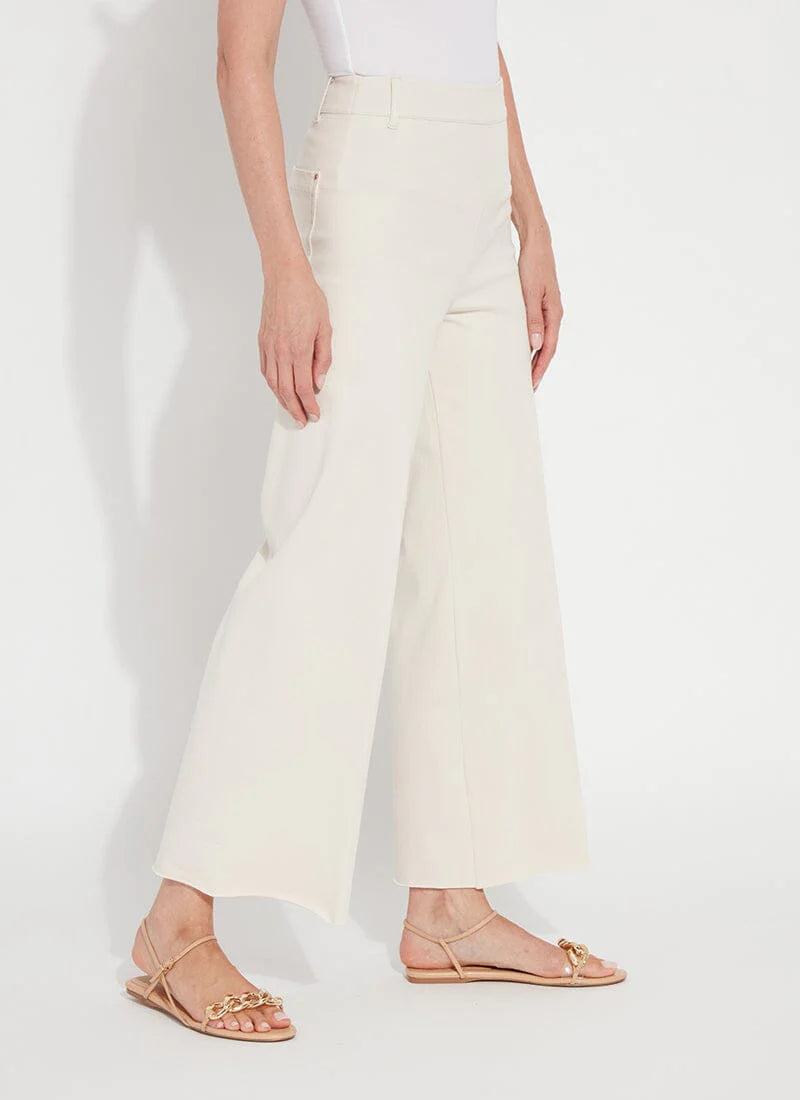 Erin Wide Leg Denim-Oat