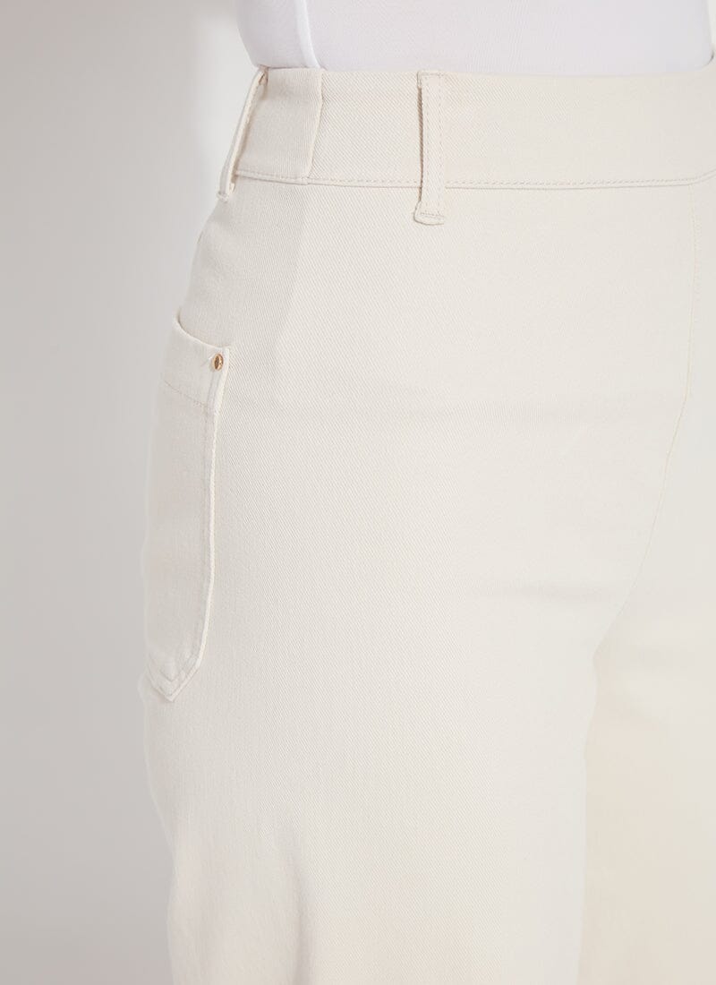 Erin Wide Leg Denim-Oat