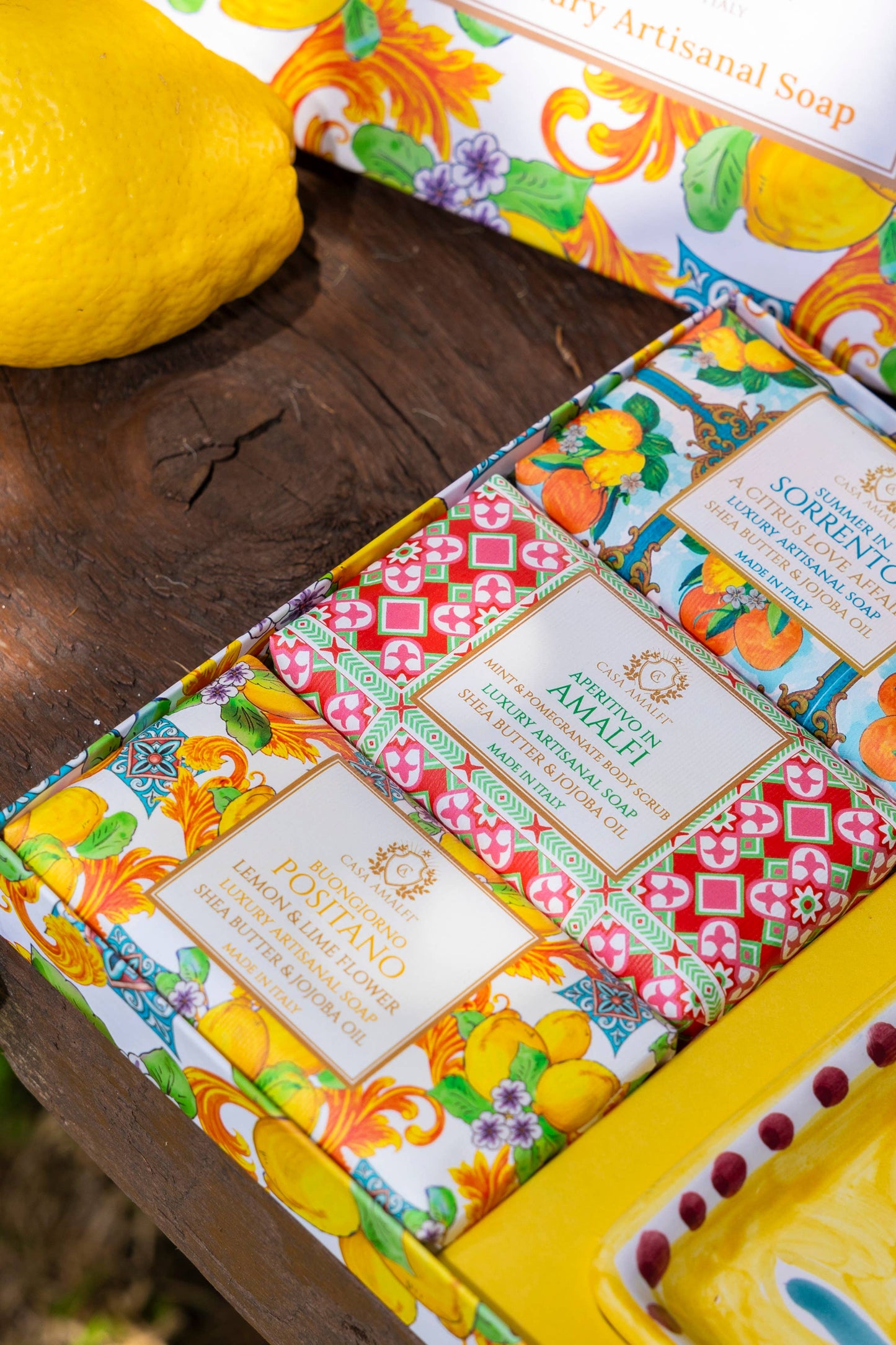 Summer in Sorrento – Citrus Love Affair Artisan Body Soap (150g)