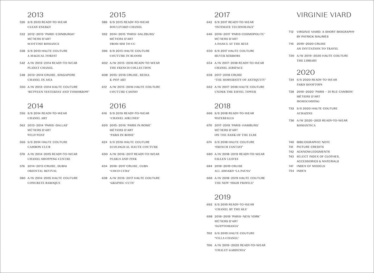 Chanel Catwalk Collections