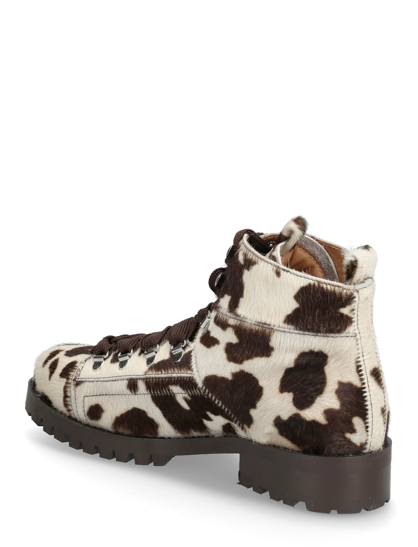 Alice Pony Laced Ankle Boots – Leather Lace-Up Boots | Made in Portugal