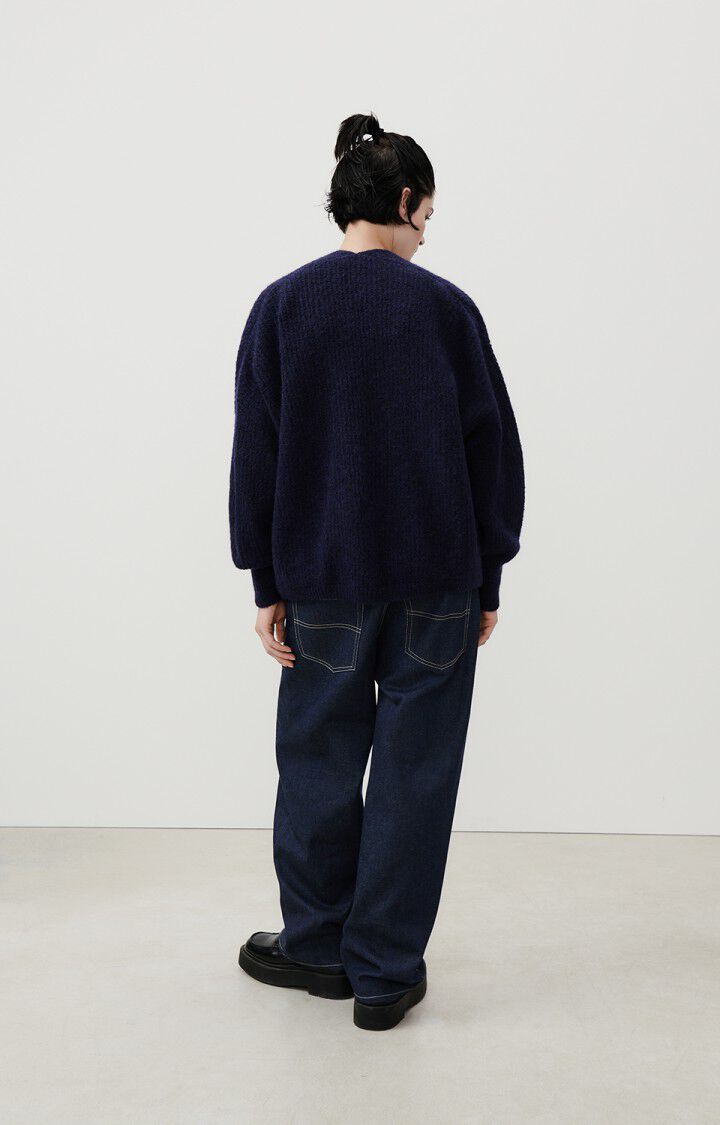 Cardigan East - Navy Melange