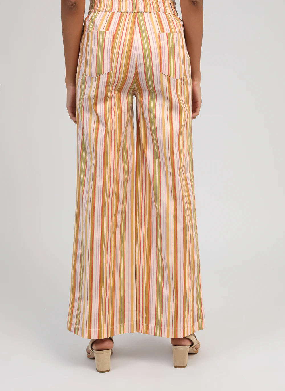 Yellow Stripe Trousers — An'ge