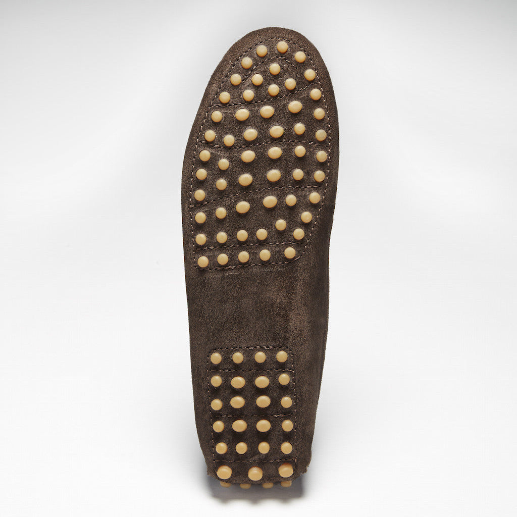 Women’s Brown Tasselled Loafer Driving Shoes – Suede Moccasins