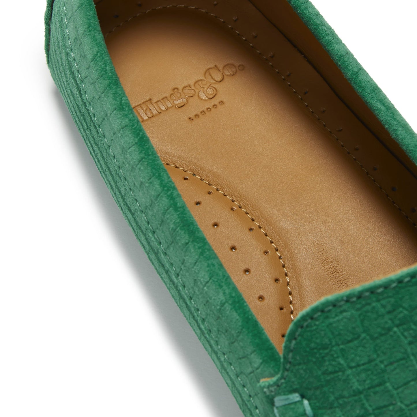Women’s Emerald Tasselled Loafer Driving Shoes – Suede Moccasins