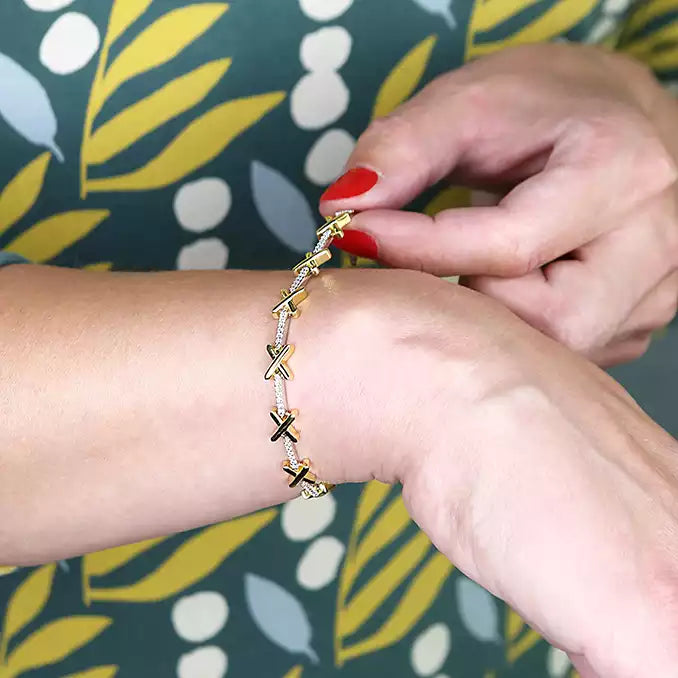 Sterling Silver 'Love' Bracelet