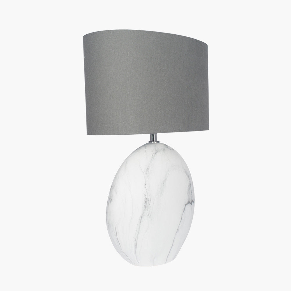 Crestola Marble Effect Ceramic Table Lamp for sale - Woodcock and Cavendish