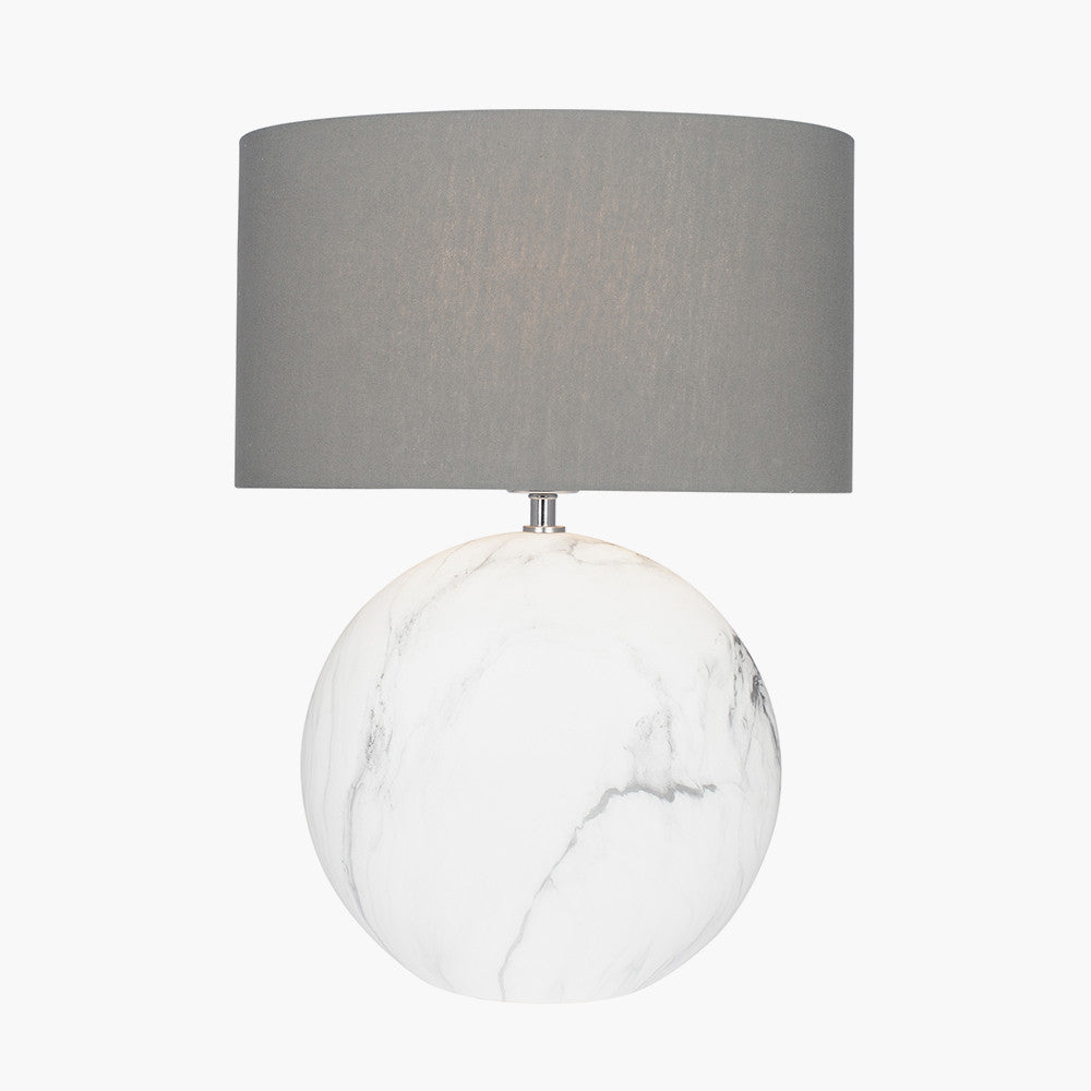 Crestola Large Marble Effect Ceramic Table Lamp for sale - Woodcock and Cavendish