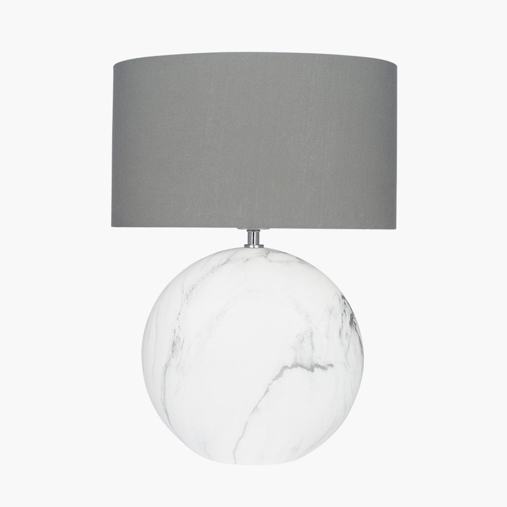 Crestola Large Marble Effect Ceramic Table Lamp for sale - Woodcock and Cavendish