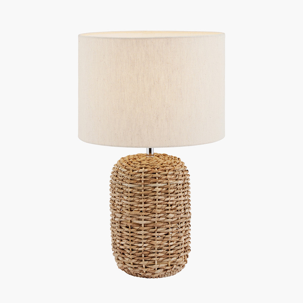 Acer Natural Woven Tall Table Lamp for sale - Woodcock and Cavendish