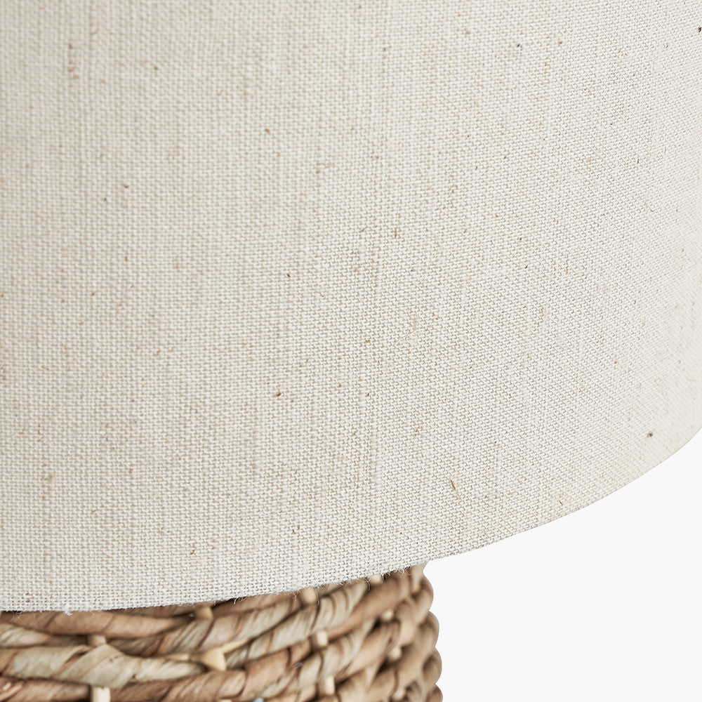 Acer Natural Woven Tall Table Lamp for sale - Woodcock and Cavendish