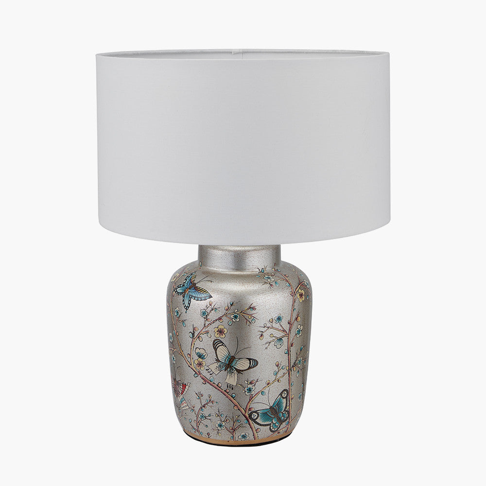 Papilion Butterfly Ceramic Table Lamp for sale - Woodcock and Cavendish
