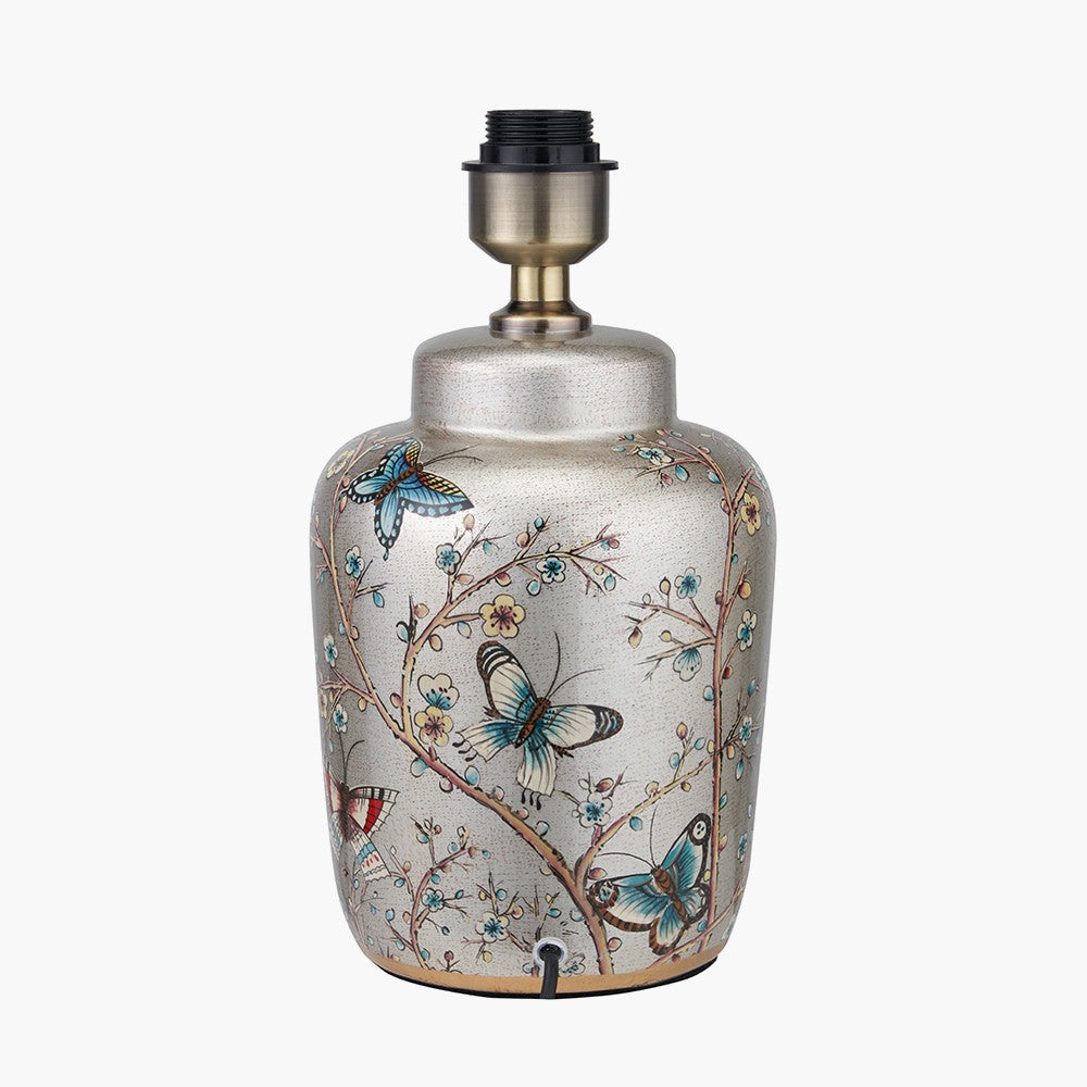 Papilion Butterfly Ceramic Table Lamp for sale - Woodcock and Cavendish