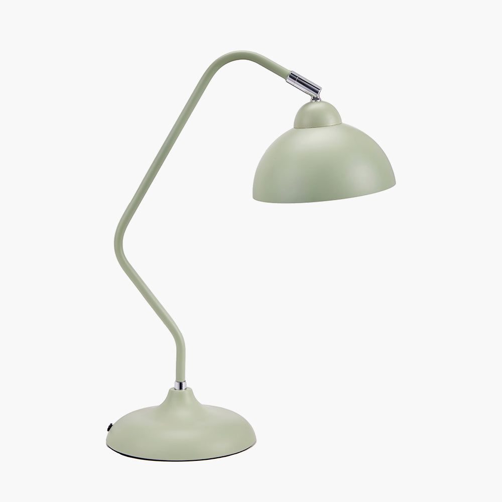 Elio Matt Sage Task Table Lamp for sale - Woodcock and Cavendish