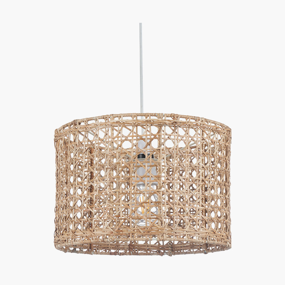 Dauphine 30cm French Cane Shade for sale - Woodcock and Cavendish
