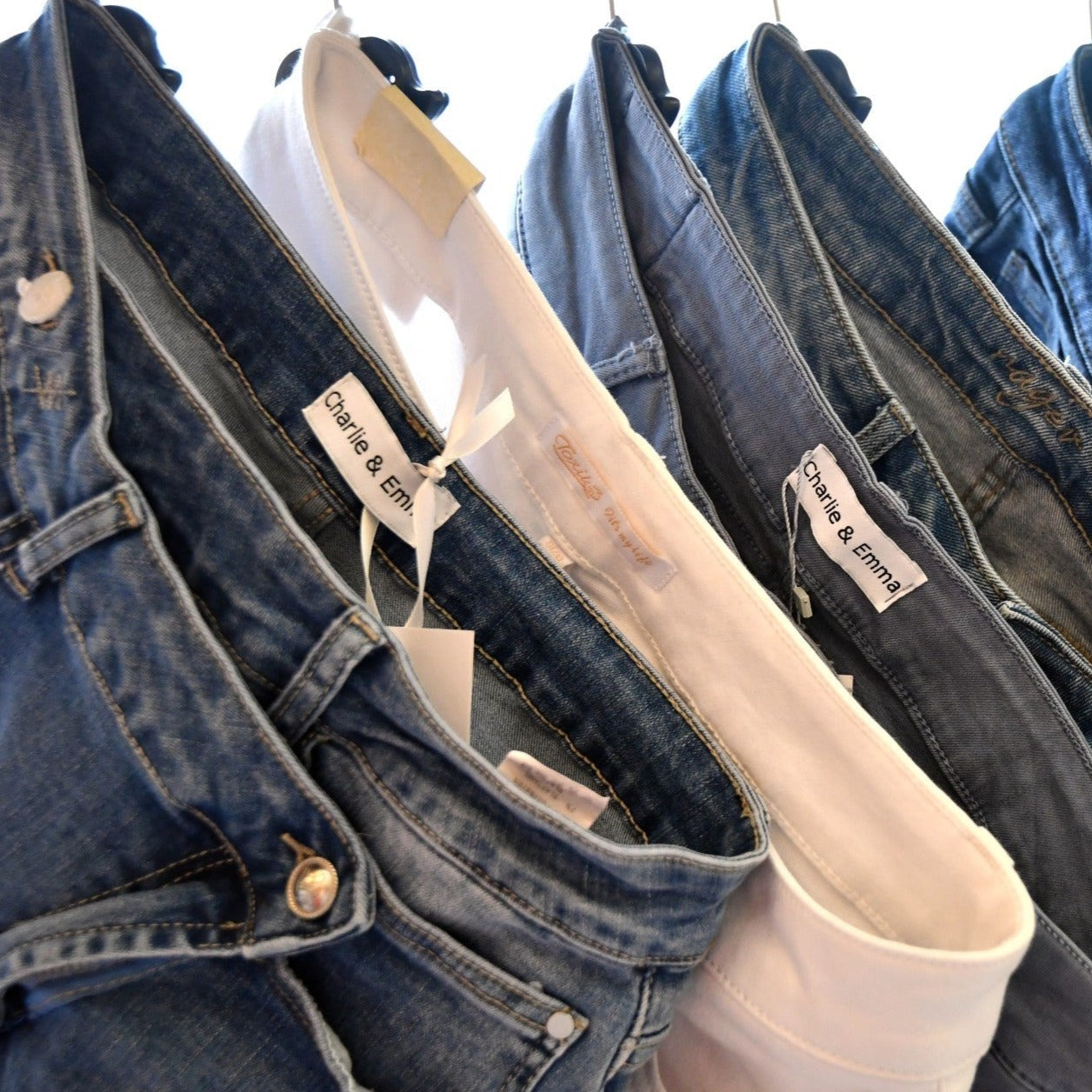 Mid-Rise Jeans - Denim for sale - Woodcock and Cavendish