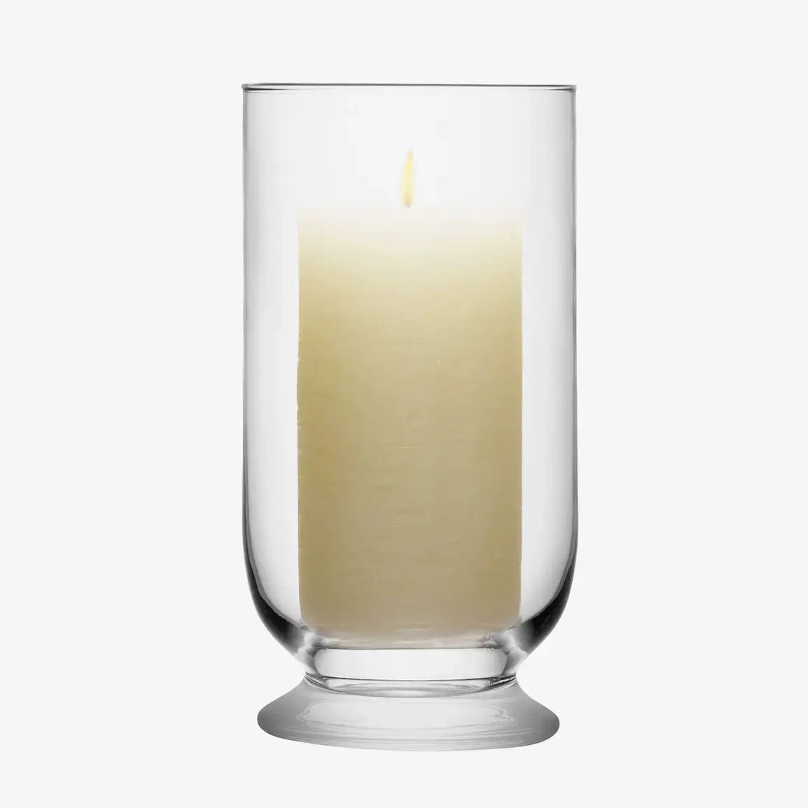 Storm Lantern H23cm Clear | Timeless Elegance by Woodcock & Cavendish