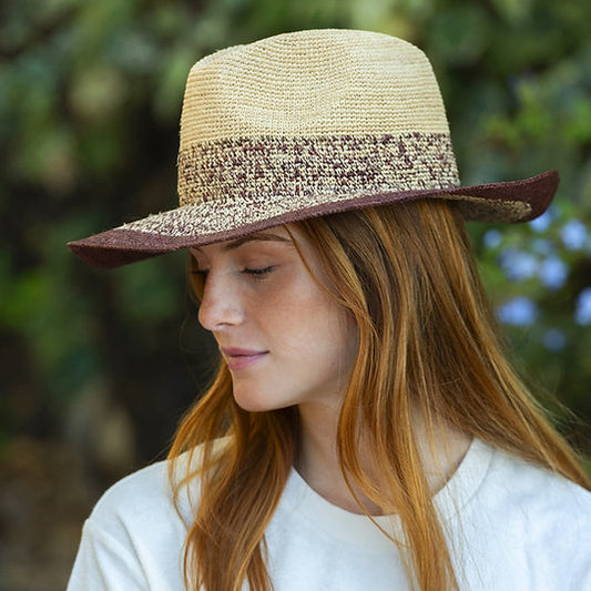 Capeline Raphia Hat – Brown | Handcrafted Luxury Sun Hat
