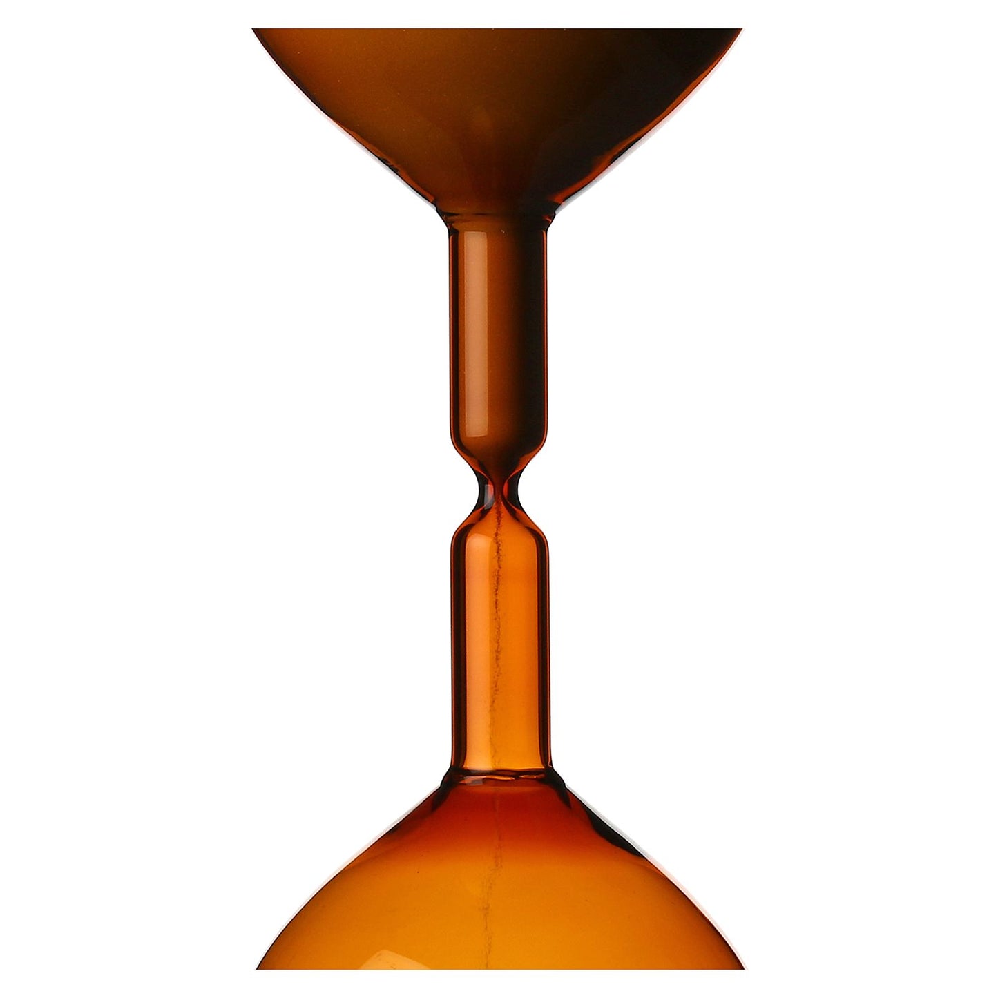 Hourglass Round Large – Amber | Timeless Elegance