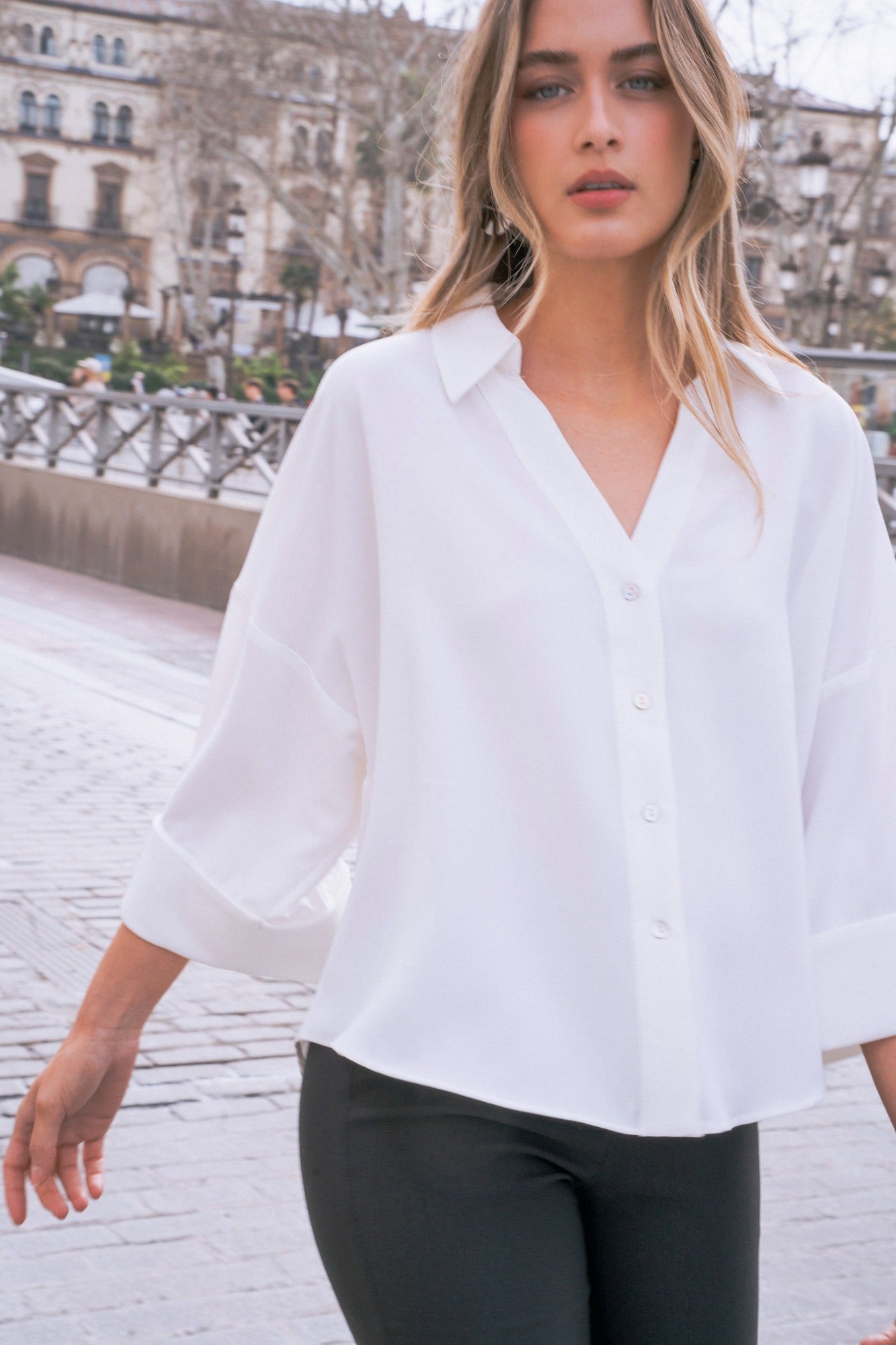 White Oversized Shirt | Effortless Comfort & Chic Style