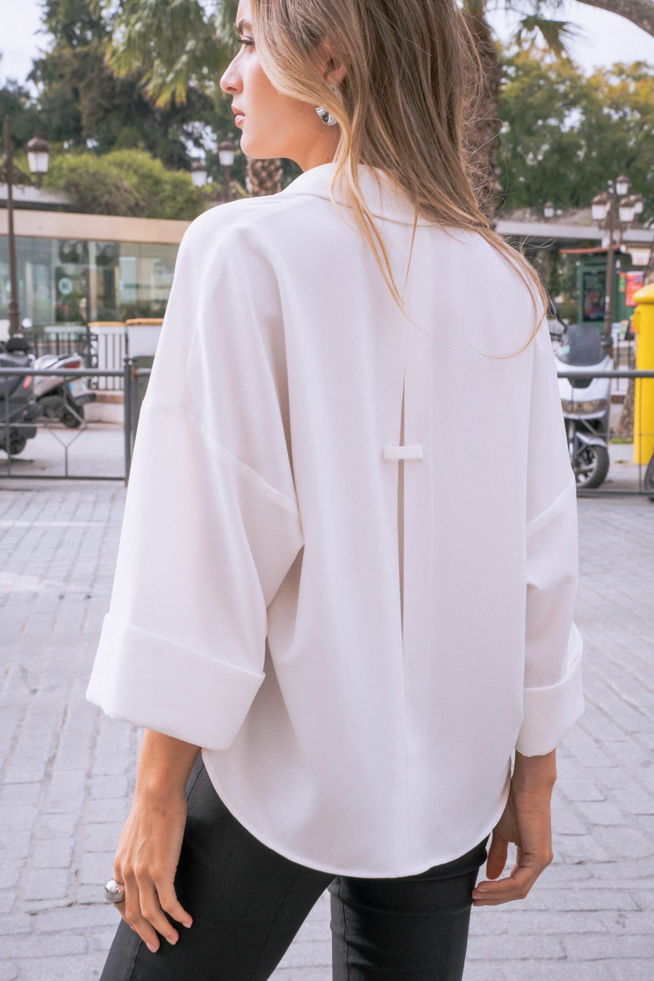 White Oversized Shirt | Effortless Comfort & Chic Style