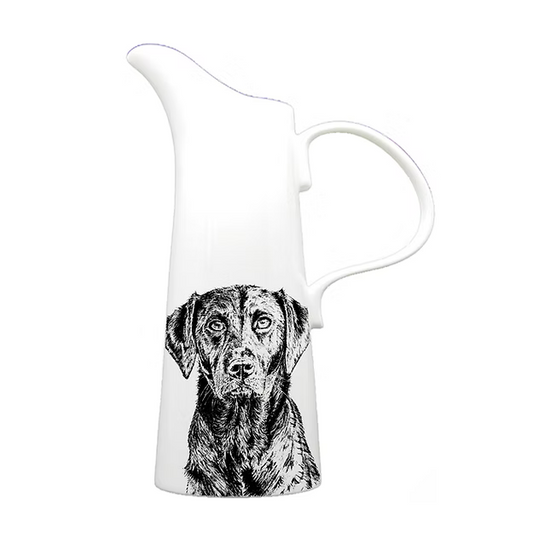 Bone China Jug with Loyal Labrador Design – 4 Sizes Available