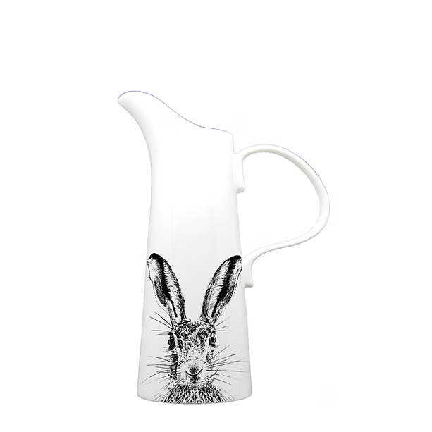 Bone China Jug with Sassy Hare Design – 4 Sizes Available