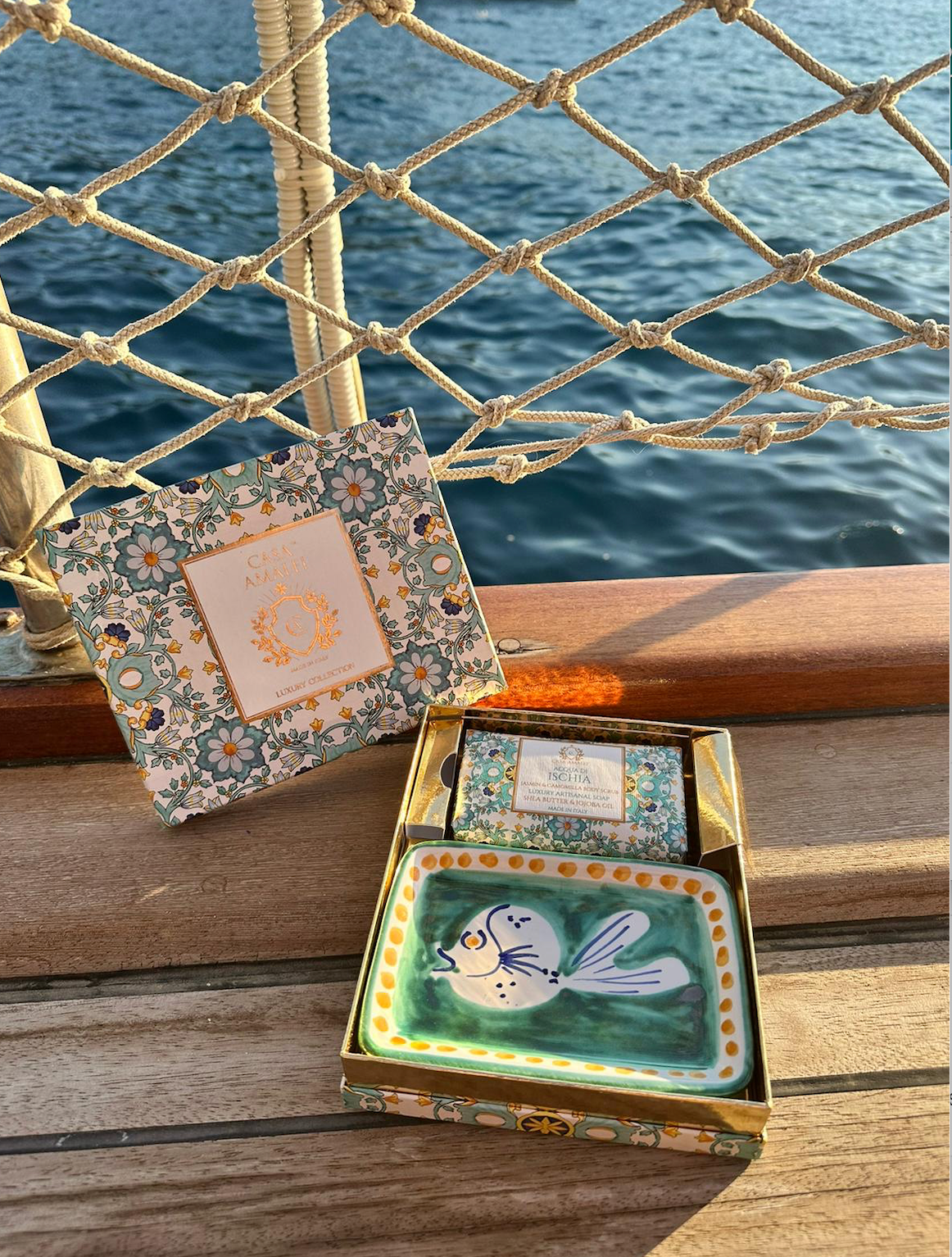 Acqua di Ischia – Jasmine & Sea Salt Luxury Soap Gift Set
