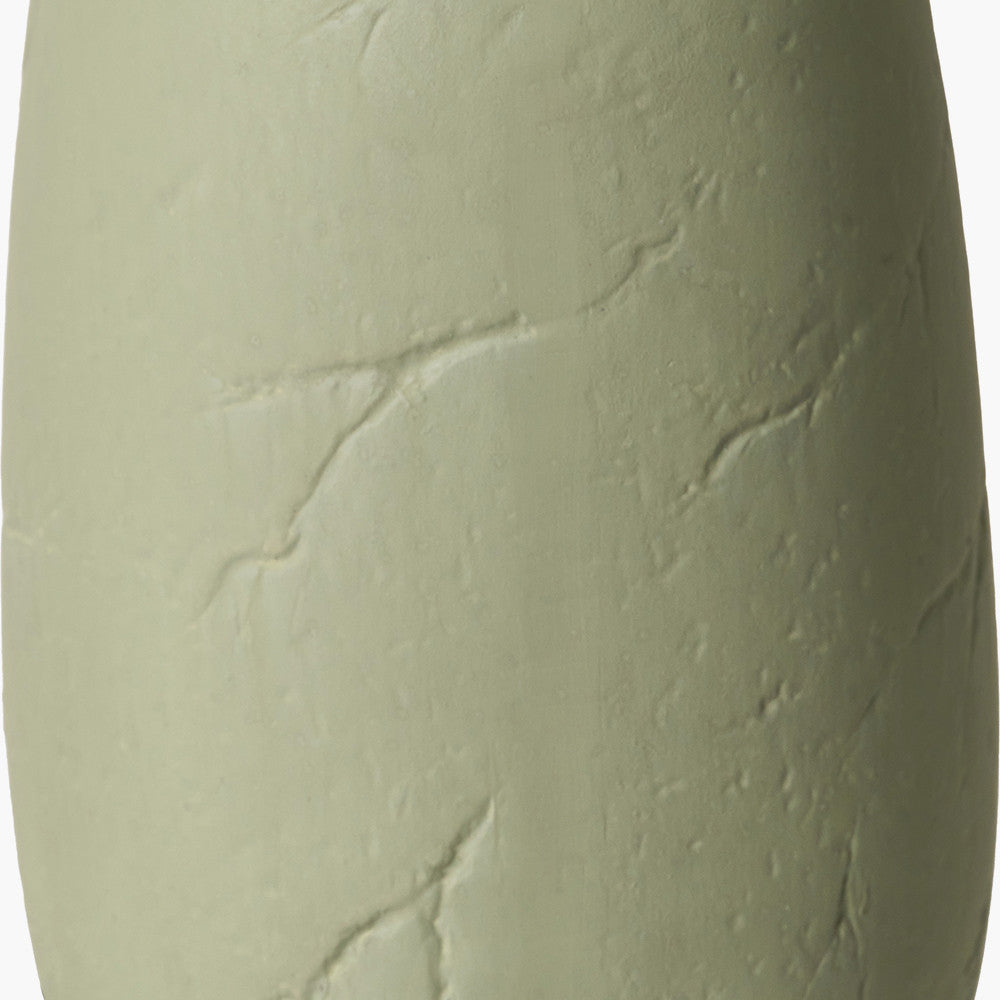 Vintage Textured Ceramic Table Lamp – Sage