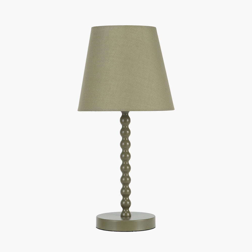 Sophia Bobble Table Lamp – Olive | Luxury Contemporary Lighting