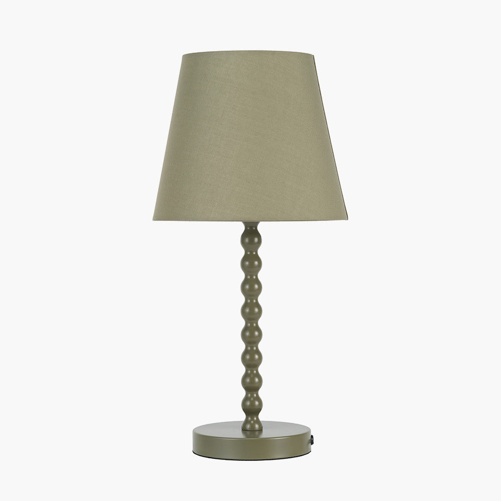 Sophia Bobble Table Lamp – Olive | Luxury Contemporary Lighting