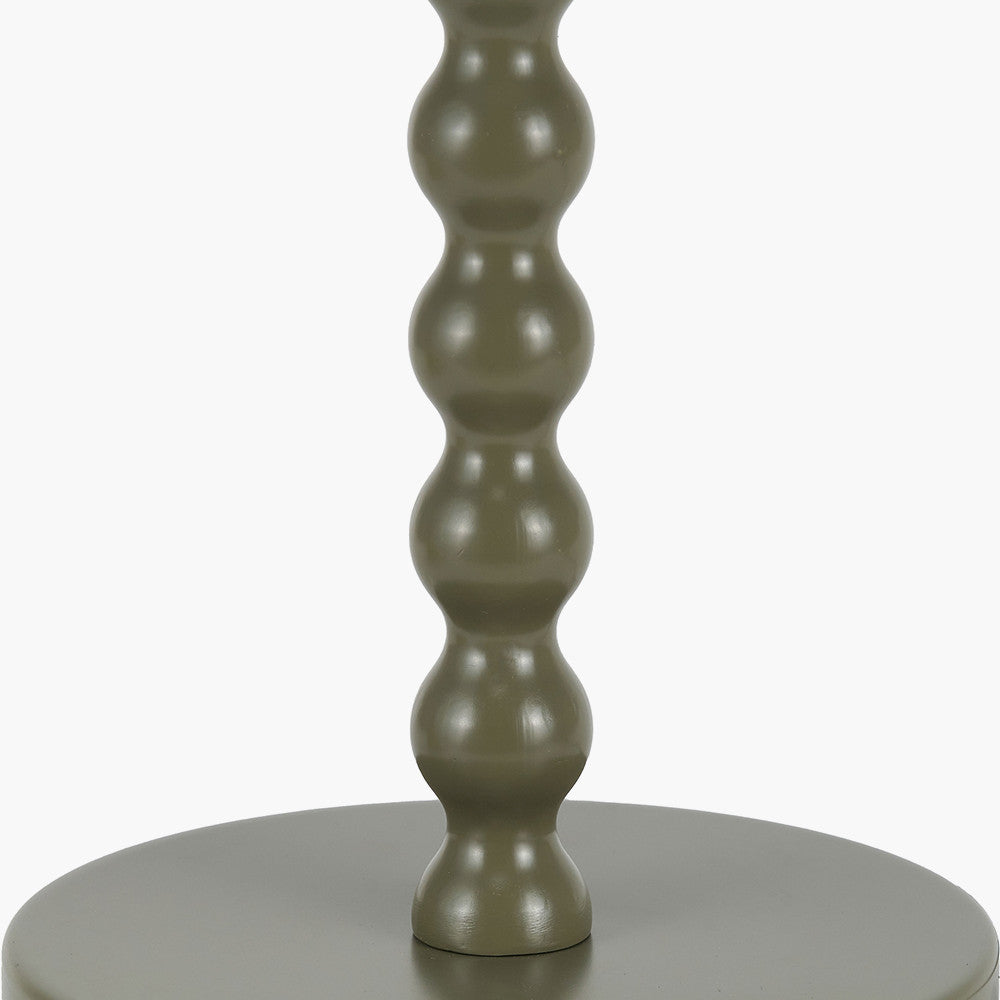 Sophia Bobble Table Lamp – Olive | Luxury Contemporary Lighting