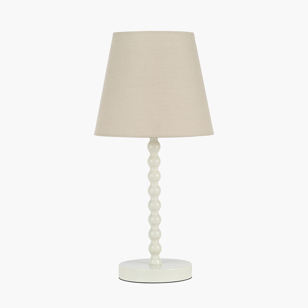 Sophia Bobble Table Lamp – Putty | Luxury Contemporary Lighting by Pacific