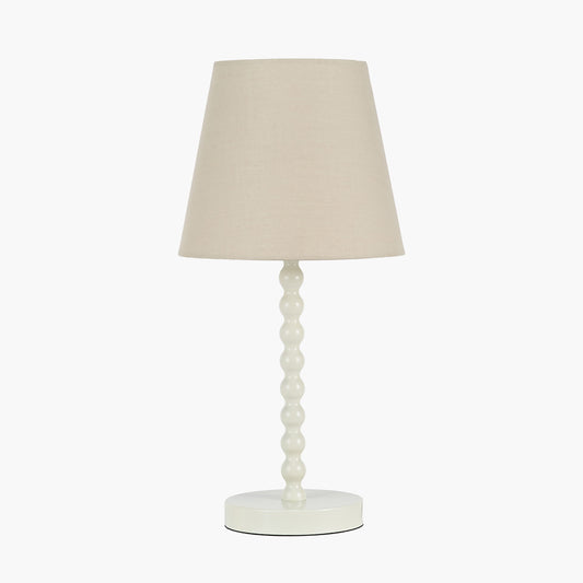 Sophia Bobble Table Lamp – Putty | Luxury Contemporary Lighting by Pacific