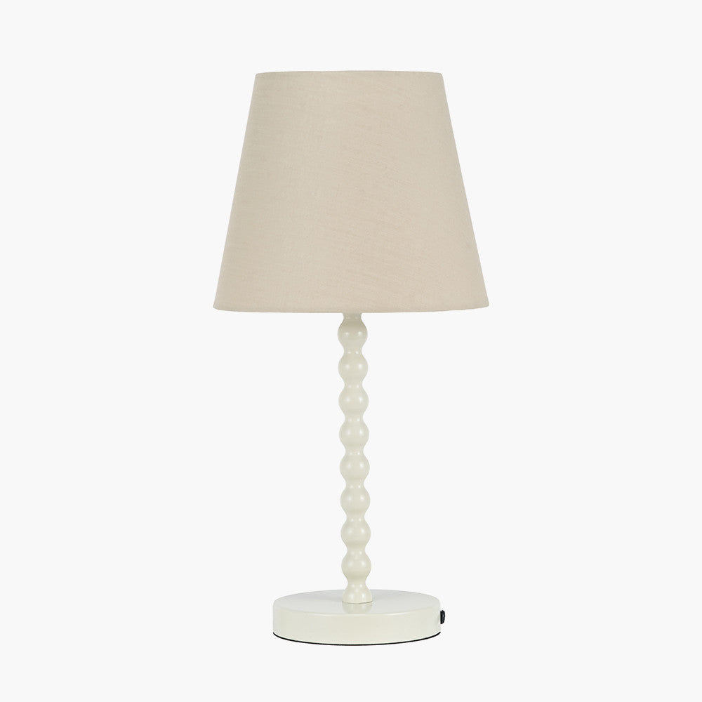Sophia Bobble Table Lamp – Putty | Luxury Contemporary Lighting by Pacific