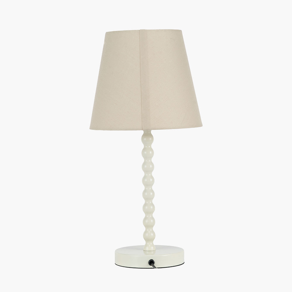 Sophia Bobble Table Lamp – Putty | Luxury Contemporary Lighting by Pacific