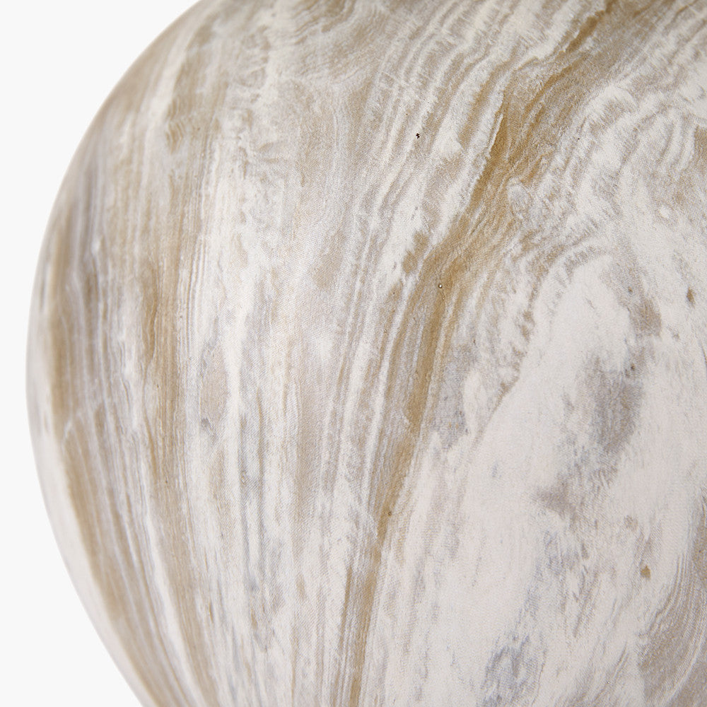 Grey Stone Effect Ceramic Table Lamp | Luxury Home Lighting