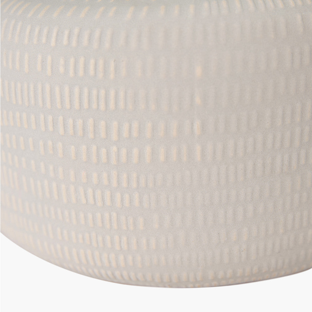 Duck Egg Textured Ceramic Table Lamp and Shade