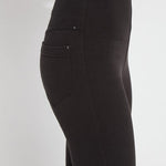 Lyssé Ankle Denim Baby Bootcut Jeans – Black