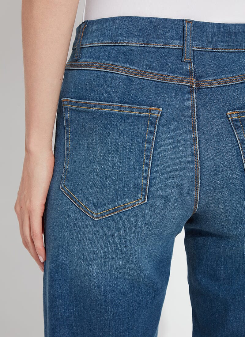 Premium Frances Crop Jeans – Authentic Midwash | ‘Holding Power’ Denim by Lyssé