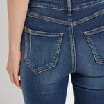Lysse Ankle Estelle Everyday Flare Denim – Dark Mid Wash
