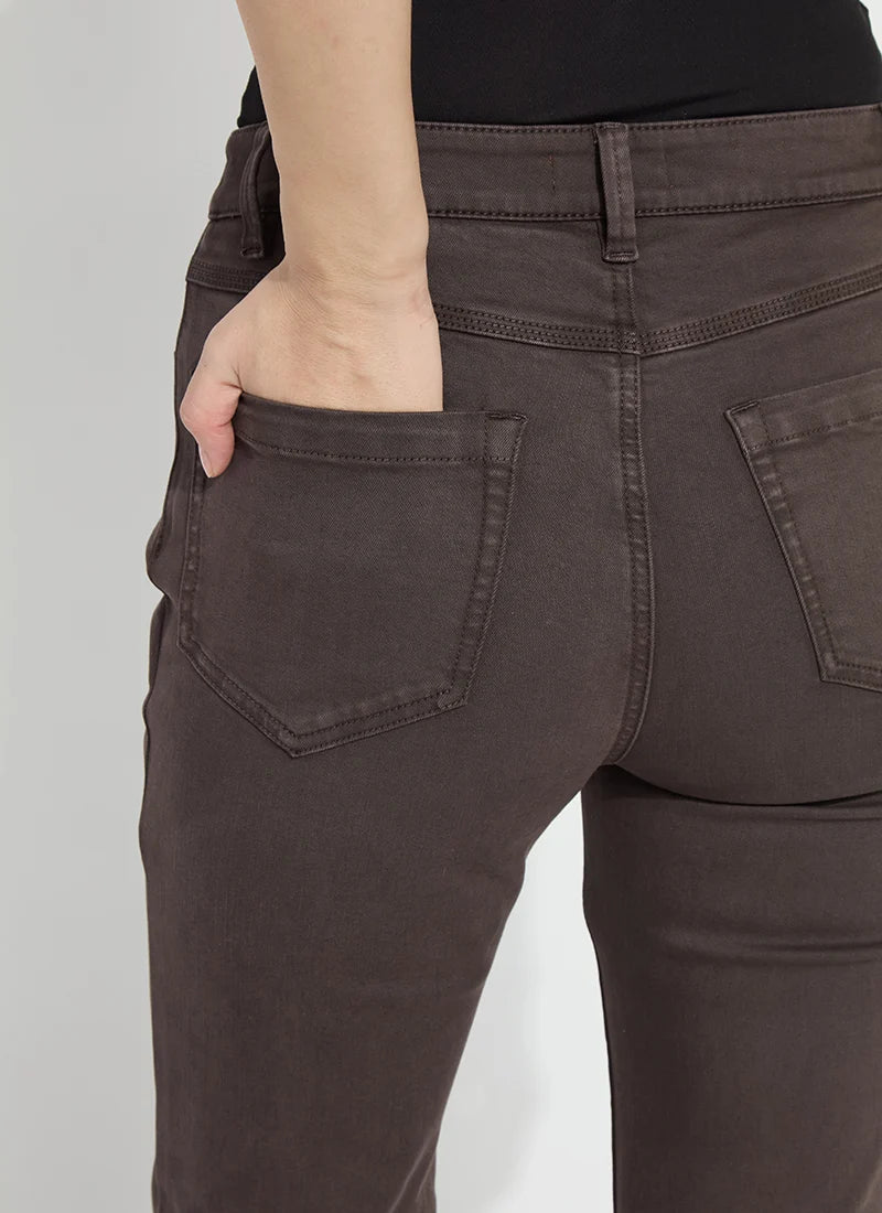 Lena Everyday Baby Bootcut Jeans – Brown
